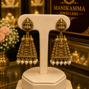Temple Jhumka